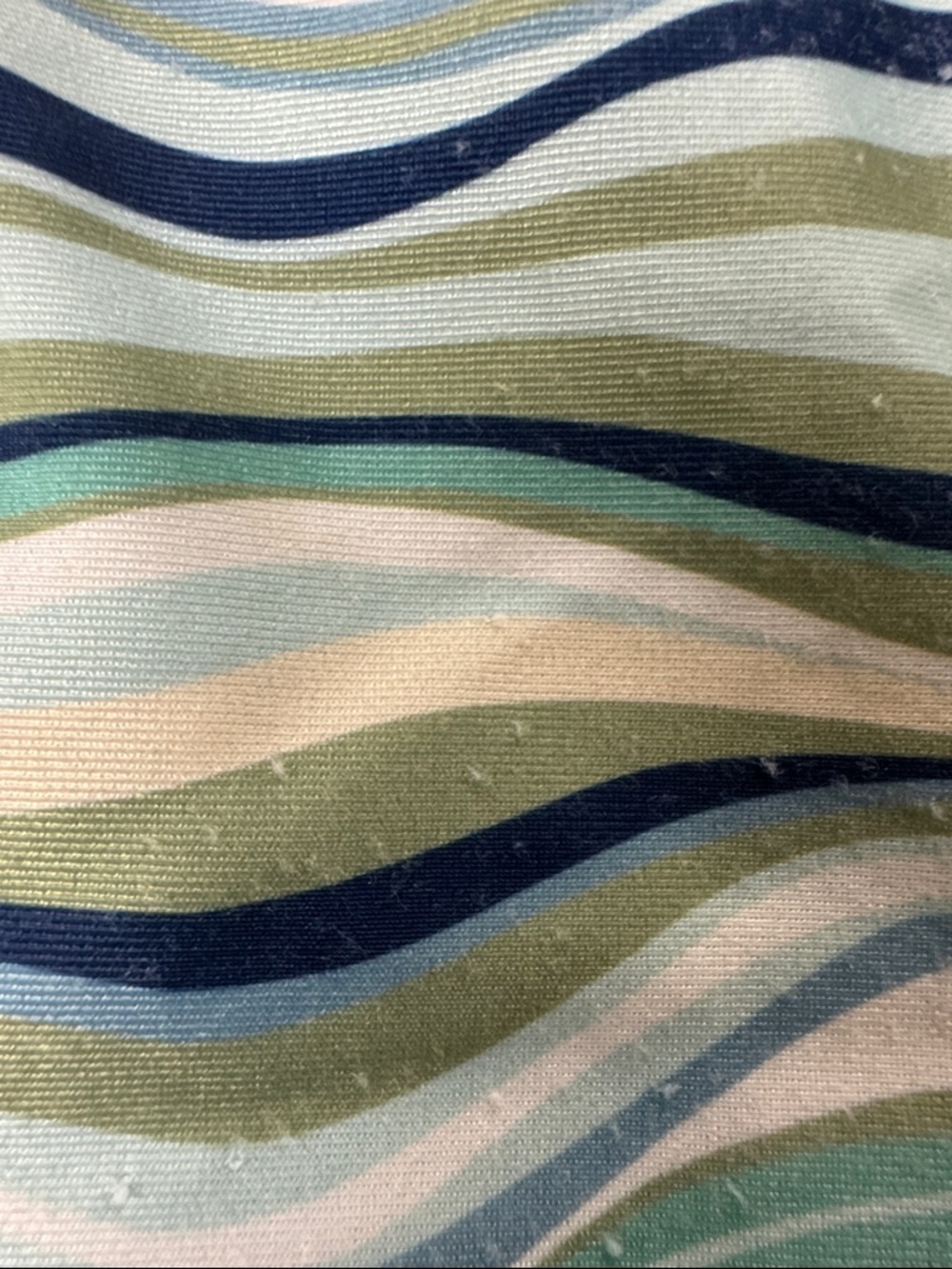 UV Skinz Women's Swim Skirt in Aqua Wave Print - Picture 7 of 8